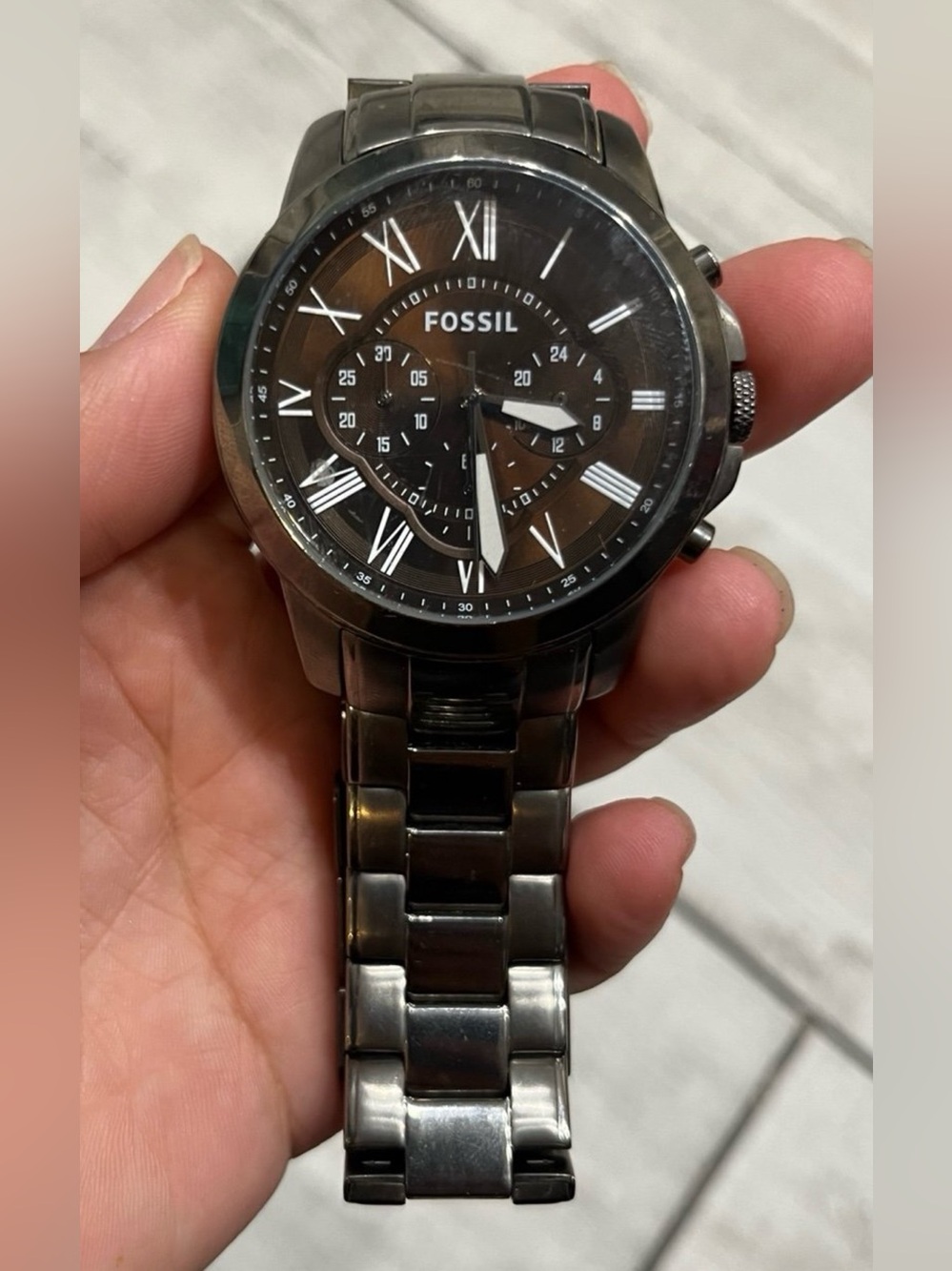 Fossil Grant Chronograph watch model FS5090.